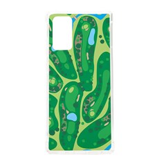 Golf Course Par Golf Course Green Samsung Galaxy Note 20 Tpu Uv Case by Cemarart