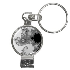 Males Mandelbrot Abstract Almond Bread Nail Clippers Key Chain