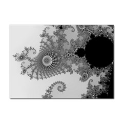 Males Mandelbrot Abstract Almond Bread Sticker A4 (10 Pack) by Cemarart