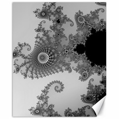 Males Mandelbrot Abstract Almond Bread Canvas 16  X 20  by Cemarart