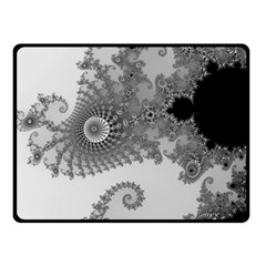 Males Mandelbrot Abstract Almond Bread Fleece Blanket (small) by Cemarart