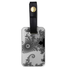 Males Mandelbrot Abstract Almond Bread Luggage Tag (one Side) by Cemarart