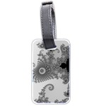 Males Mandelbrot Abstract Almond Bread Luggage Tag (two sides) Front