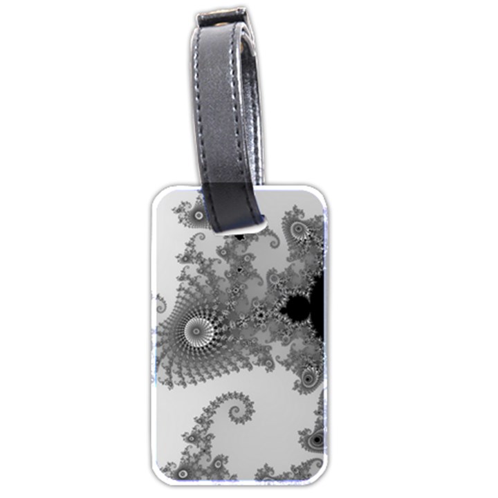 Males Mandelbrot Abstract Almond Bread Luggage Tag (two sides)