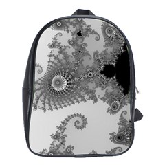 Males Mandelbrot Abstract Almond Bread School Bag (xl)