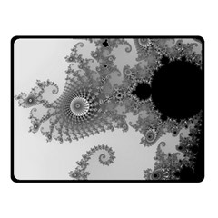 Males Mandelbrot Abstract Almond Bread Two Sides Fleece Blanket (small)