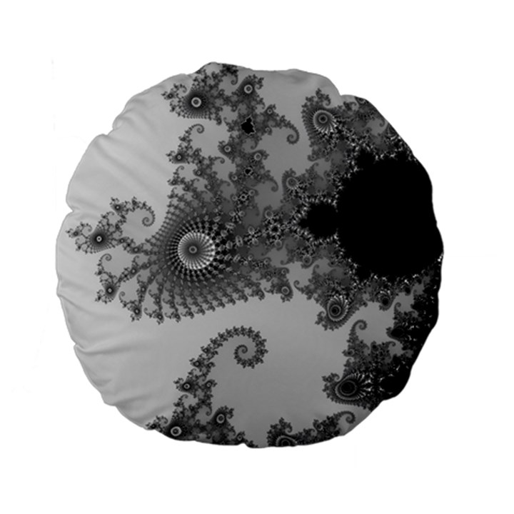 Males Mandelbrot Abstract Almond Bread Standard 15  Premium Flano Round Cushions