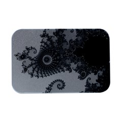 Males Mandelbrot Abstract Almond Bread Open Lid Metal Box (silver)   by Cemarart