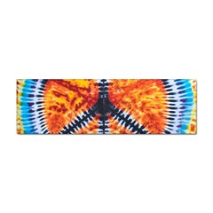 Tie Dye Peace Sign Sticker (bumper) by Cemarart