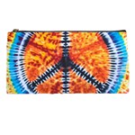 Tie Dye Peace Sign Pencil Case Front