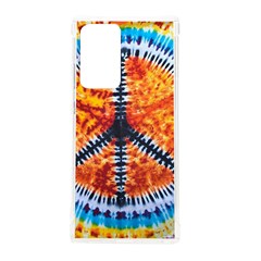 Tie Dye Peace Sign Samsung Galaxy Note 20 Ultra Tpu Uv Case by Cemarart