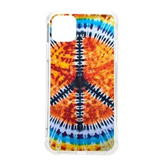 Tie Dye Peace Sign Iphone 11 Pro Max 6 5 Inch Tpu Uv Print Case by Cemarart