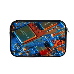 Gray Circuit Board Electronics Electronic Components Microprocessor Apple MacBook Pro 13  Zipper Case