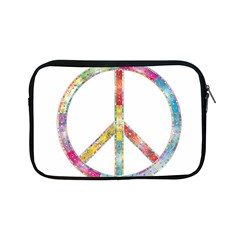 Flourish Decorative Peace Sign Apple Ipad Mini Zipper Cases by Cemarart