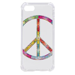 Flourish Decorative Peace Sign Iphone Se by Cemarart