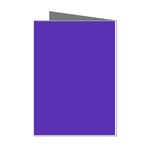 Ultra Violet Purple Mini Greeting Cards (Pkg of 8) Left