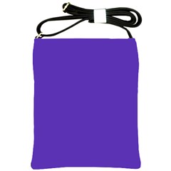 Ultra Violet Purple Shoulder Sling Bag by bruzer