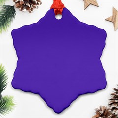 Ultra Violet Purple Ornament (snowflake)