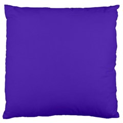 Ultra Violet Purple Standard Premium Plush Fleece Cushion Case (one Side) by bruzer