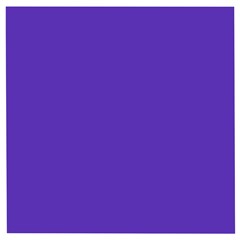 Ultra Violet Purple Wooden Puzzle Square by bruzer