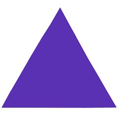 Ultra Violet Purple Wooden Puzzle Triangle by bruzer