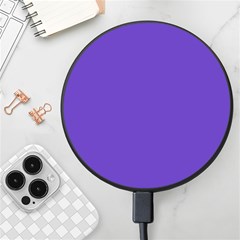 Ultra Violet Purple Wireless Fast Charger(black) by bruzer