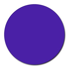 Ultra Violet Purple Round Mousepad by bruzer