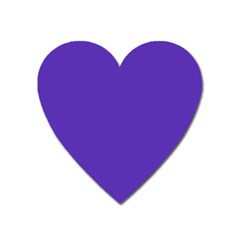 Ultra Violet Purple Heart Magnet by bruzer