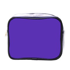 Ultra Violet Purple Mini Toiletries Bag (one Side)