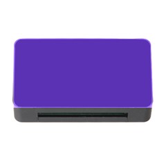 Ultra Violet Purple Memory Card Reader With Cf by bruzer