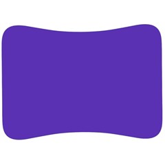 Ultra Violet Purple Velour Seat Head Rest Cushion by bruzer