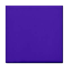 Ultra Violet Purple Tile Coaster by bruzer