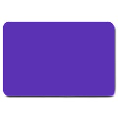 Ultra Violet Purple Large Doormat by bruzer