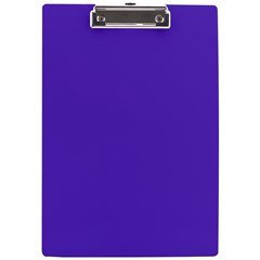 Ultra Violet Purple A4 Acrylic Clipboard by bruzer