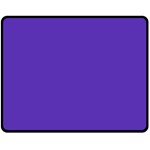 Ultra Violet Purple Two Sides Fleece Blanket (Medium) 58.8 x47.4  Blanket Front