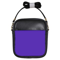 Ultra Violet Purple Girls Sling Bag by Patternsandcolors