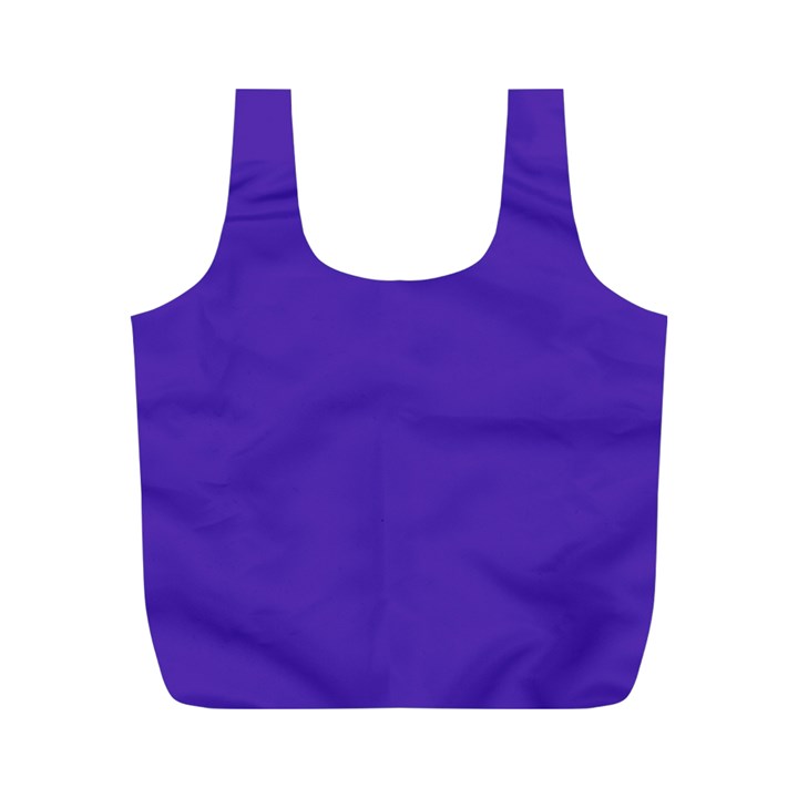 Ultra Violet Purple Full Print Recycle Bag (M)