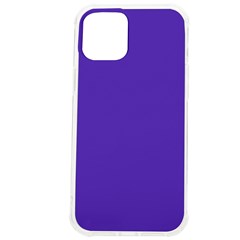 Ultra Violet Purple Iphone 12 Pro Max Tpu Uv Print Case by Patternsandcolors