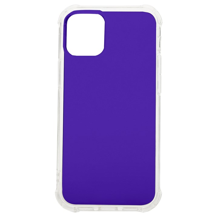 Ultra Violet Purple iPhone 12 mini TPU UV Print Case	