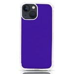 Ultra Violet Purple iPhone 13 mini TPU UV Print Case Front