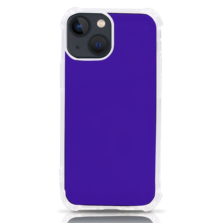 Ultra Violet Purple iPhone 13 mini TPU UV Print Case