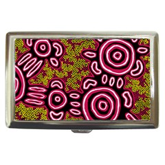 Authentic Aboriginal Art - You Belong Cigarette Money Case by hogartharts