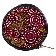 Authentic Aboriginal Art - You Belong Mini Makeup Bag by hogartharts