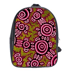 Authentic Aboriginal Art - You Belong School Bag (Large)