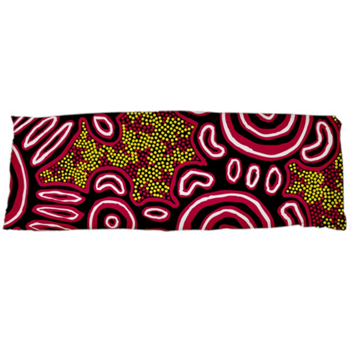 Authentic Aboriginal Art - You Belong Body Pillow Case (Dakimakura)