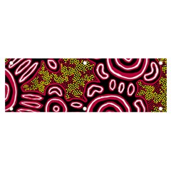 Authentic Aboriginal Art - You Belong Banner And Sign 6  X 2  by hogartharts