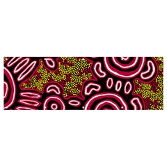 Authentic Aboriginal Art - You Belong Banner And Sign 12  X 4  by hogartharts