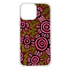 Authentic Aboriginal Art - You Belong Iphone 13 Pro Max Tpu Uv Print Case by hogartharts