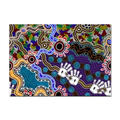 Authentic Aboriginal Art - Discovering Your Dreams Sticker A4 (10 Pack)