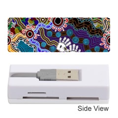 Authentic Aboriginal Art - Discovering Your Dreams Memory Card Reader (stick) by hogartharts